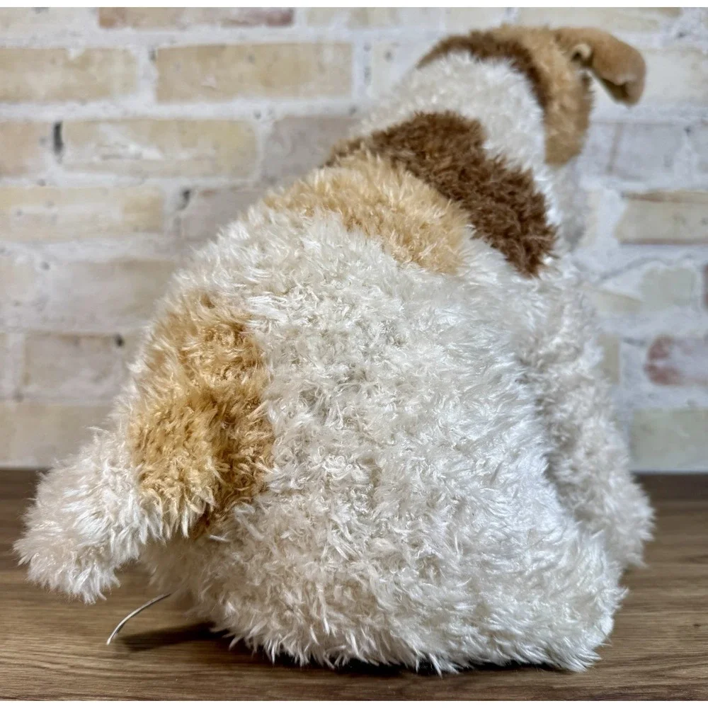 Retro People Pals Canine Classics Wire Fox Terrier Vintage Plush 13" Realistic - Picture 8 of 14